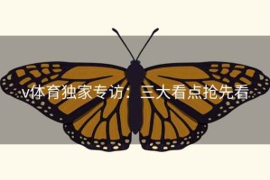 v体育独家专访:三大看点抢先看 v体育独家专访:三大看点抢先看