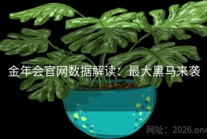 金年会官网数据解读:最大黑马来袭 金年会官网数据解读:最大黑马来袭
