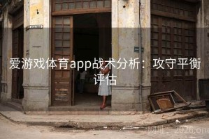爱游戏体育app战术分析：攻守平衡评估